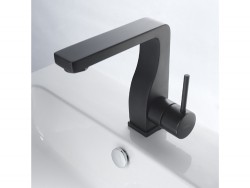 Single Handle Basin Mixer (Black）