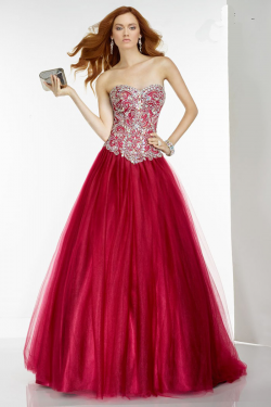 US$178.99 2016 Sleeveless Ball Gown Floor Length Lace Up Tulle Ruched Sweetheart Crystals