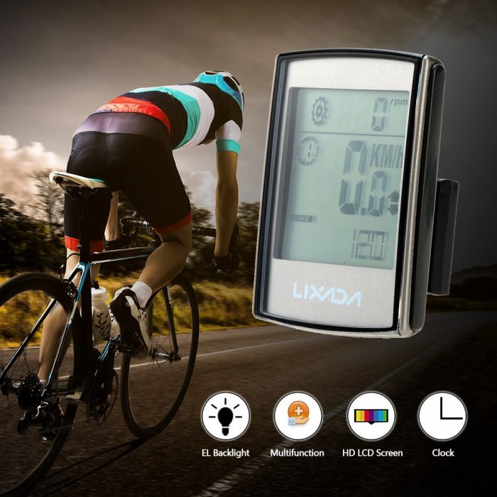 Cycling Computer With Cadence Heart Rate Monitor & Speedometer – Products Marketplace