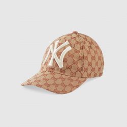 Baseball hat with NY Yankees™ patch – Gucci Men’s Hats & Gloves