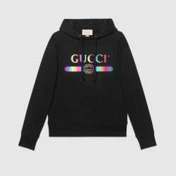 Cotton sweatshirt with Gucci logo – Gucci Hoodies