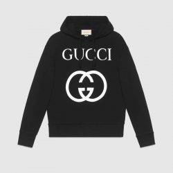 Hooded sweatshirt with Interlocking G – Gucci Hoodies