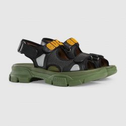 Leather and mesh sandal – Gucci Gifts for Men