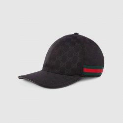 Original GG Baseball Hat Black | Men’s Baseball Caps | Gucci