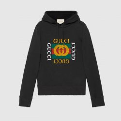 Oversize sweatshirt with Gucci logo – Gucci Sweatshirts & Hoodies