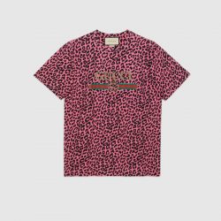 Oversize t-shirt with Gucci logo – Gucci Gifts for Men