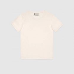 Oversize T-shirt with Gucci stamp – Gucci Men’s T-shirts & Polos