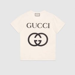 Oversize T-shirt with Interlocking G – Gucci Men’s T-shirts