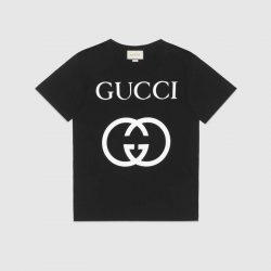 Oversize T-shirt with Interlocking G – Gucci Men’s T-shirts