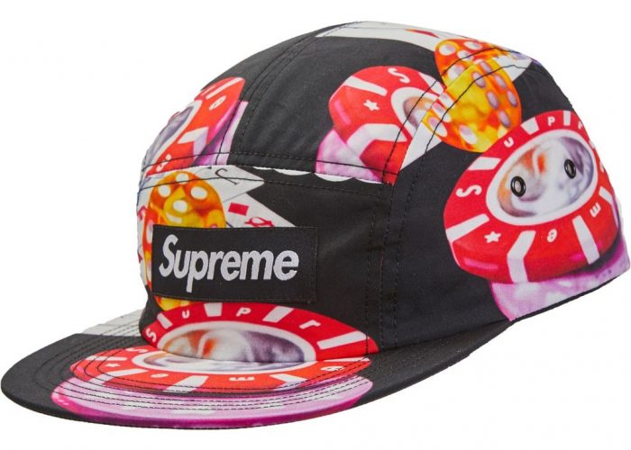 Supreme Casino Camp Cap- Black – Streetwear Official