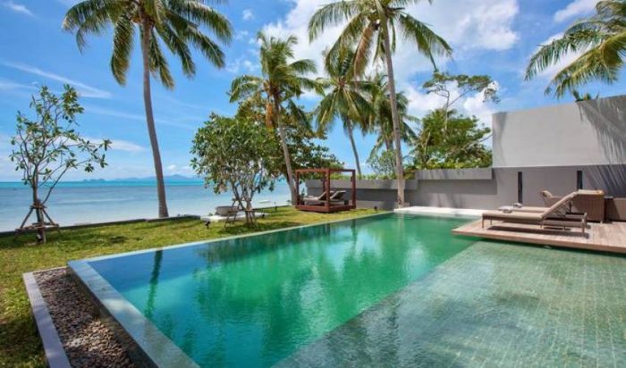 3 Bedroom Beachfront Luxury Villa with Pool, Bang Po, Koh Samui