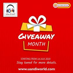 giveaway month