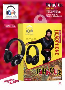 U&I UiBH-126 Parkour Wireless Stereo Headphone Bluetooth Headset with Mic