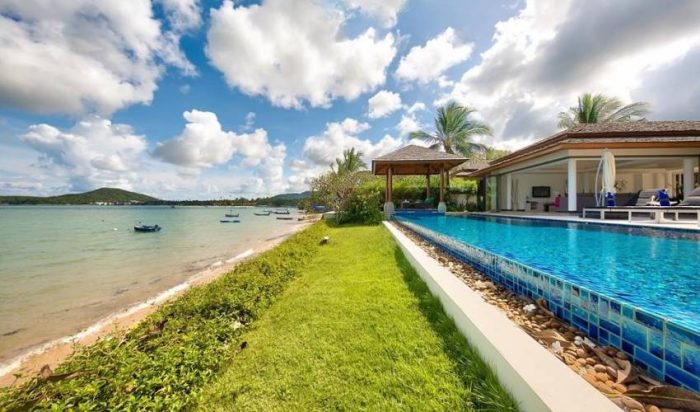 4 Bedroom Beachfront Koh Samui Villa with Private Pool | VillaGetaways