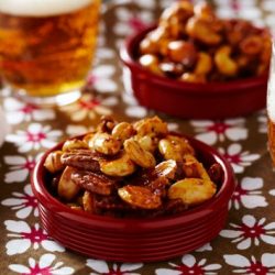 Sweet and Spicy Roasted Nuts Recipe