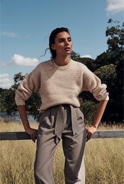 Pointelle Lofty Knit | Sweaters