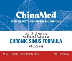 China Med – Chronic Sinus Formula (Guo Min Bi Yan Fang  過敏鼻炎方 CM111)