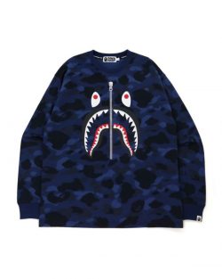 Shop Color Camo Shark Relaxed Fit L/S Tee Online