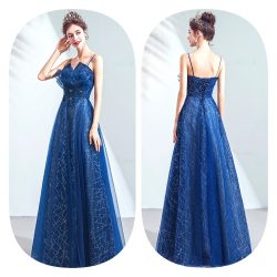 Formaldressau Organza Royal Blue Formal Dresses Online Australia