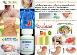 Natural Herbal Treatment for Achalasia and Symptoms, Causes