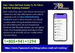 Can I Take Aid From Geeks To Fix Yahoo Mail Not Working Problem?