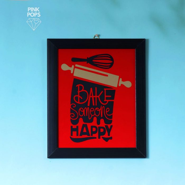 Bake Someone Happy Wall Hanging