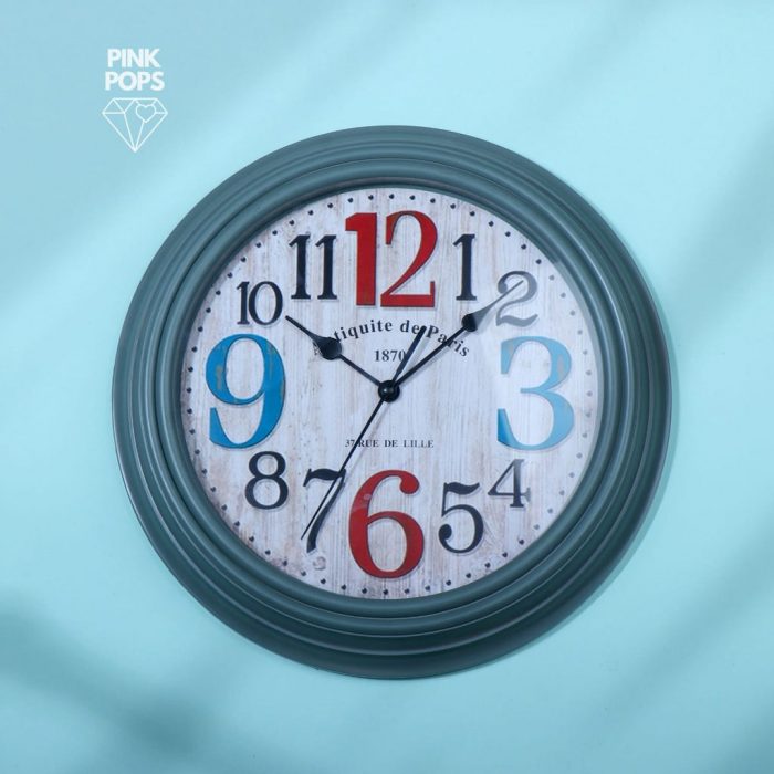 Exquisite de Paris Wall Clock