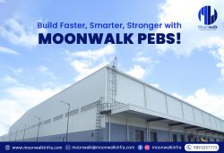 Build Faster, Smarter, Stronger with Moonwalk PEBs!