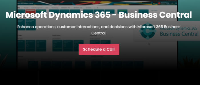 Microsoft Dynamics 365 – Business Central