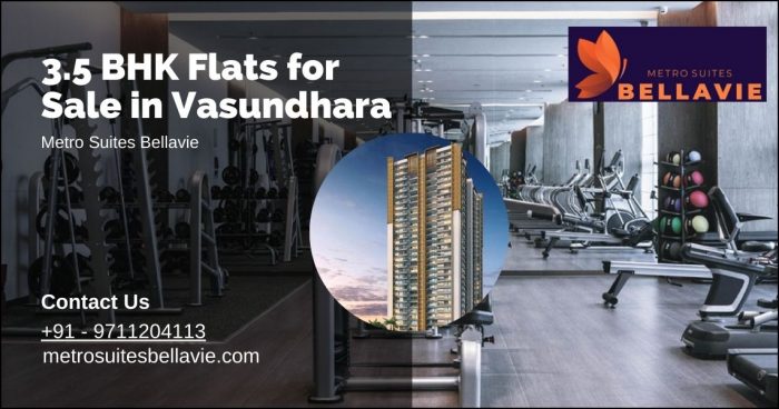 3.5 BHK Flats for Sale in Vasundhara – Metro Suites Bellavie