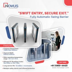 Swing Barrier Gate Entrance Automation