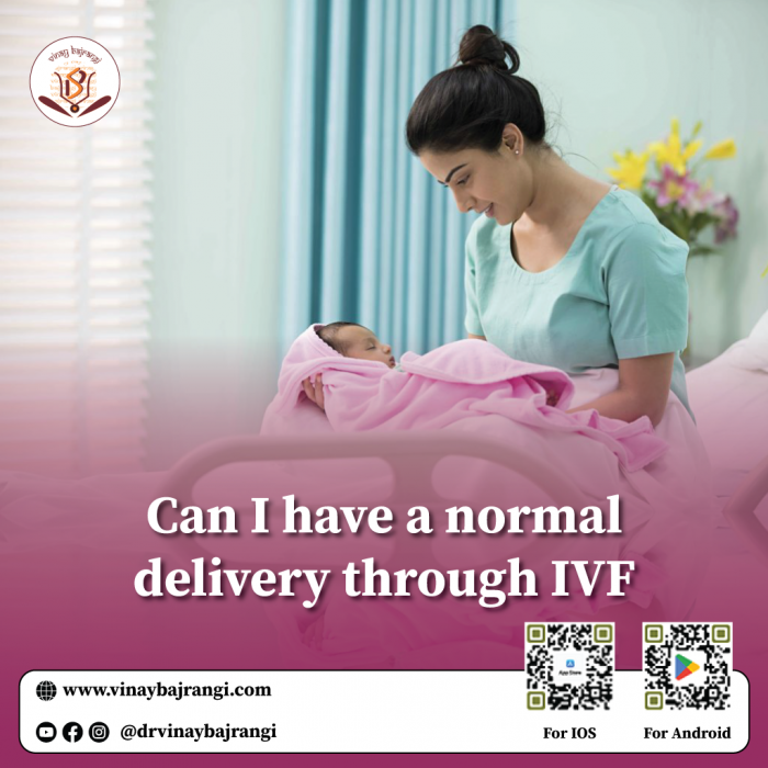 Can I have a normal delivery through IVF