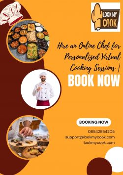 Hire an Online Chef for Personalized Virtual Cooking Sessions | Book Now