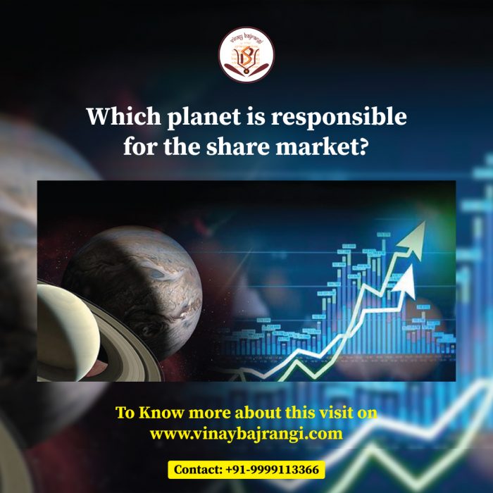 Which planet is responsible for the share market