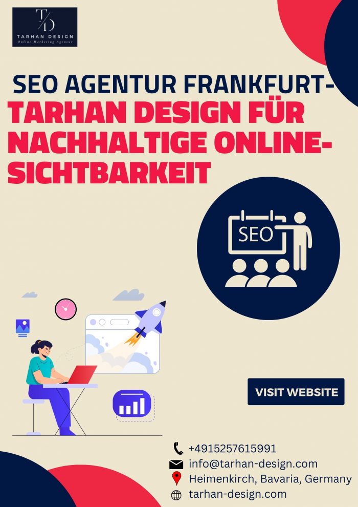 SEO Agentur Frankfurt – Tarhan Design für nachhaltige Online-Sichtbarkeit