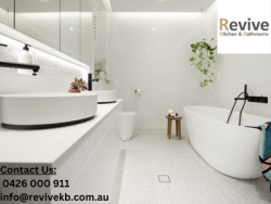 Exploring Modern Bathroom Renovations Campbelltown with Revive