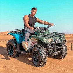 Dubai Quad Bike Rental Experience with Desert Evening Safari