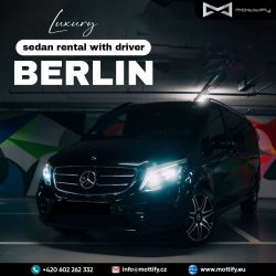 Luxury sedan rental with driver Berlin