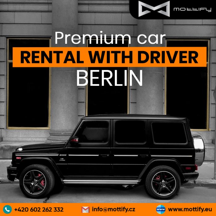 Premium car rental with driver Berlin