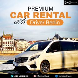 Premium car rental with driver Berlin