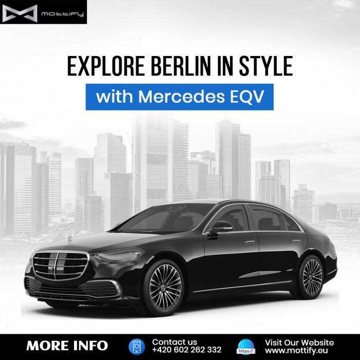 Explore Berlin in Style with Mercedes EQV