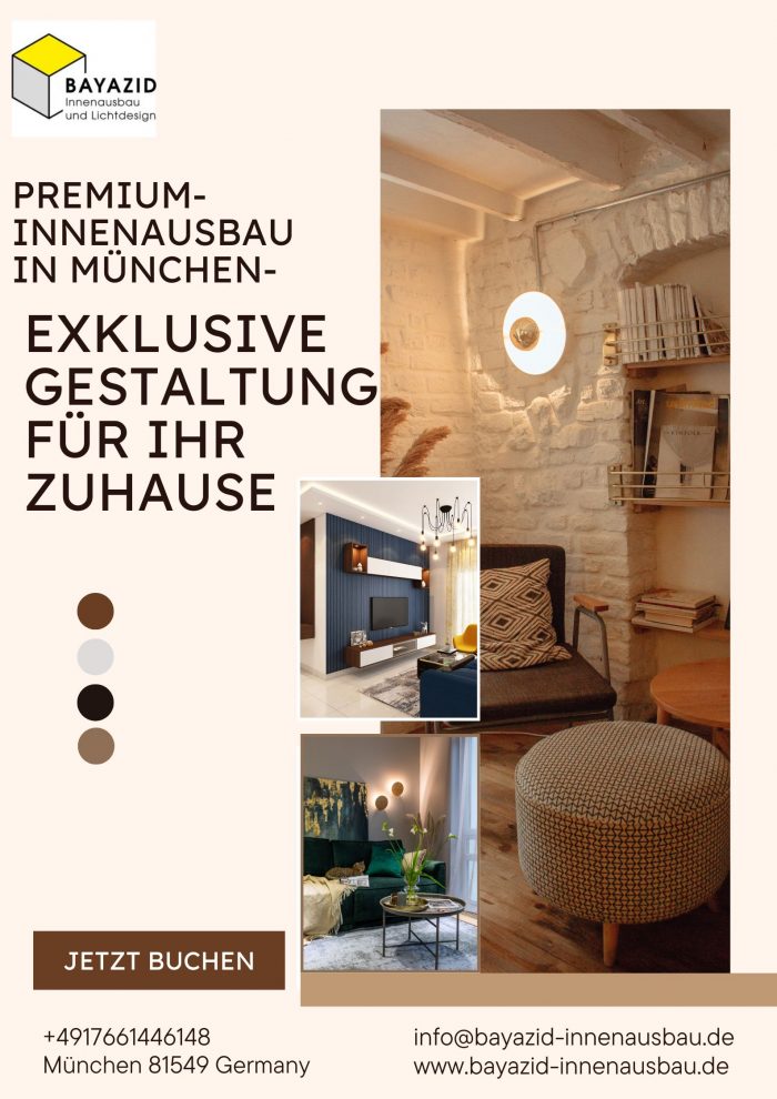 Premium-Innenausbau in München – Exklusive Gestaltung für Ihr Zuhause