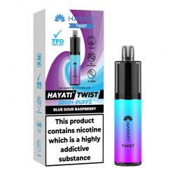 Hayati Twist 5000 Disposable | Rich Flavors & Extended Battery Life