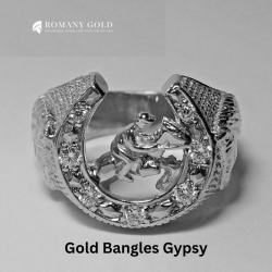 Stunning Gold Bangles for Gypsy Style