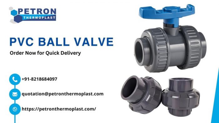 Leak Proof PVC Ball Valve – Order Now for Quick Delivery