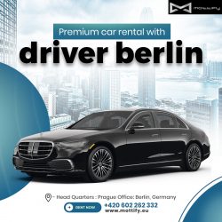 Premium car rental with driver Berlin