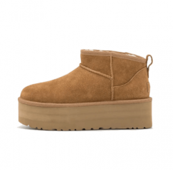 מגפי האג פלטפורמה Ugg Classic Ultra Mini Platform Chestnut