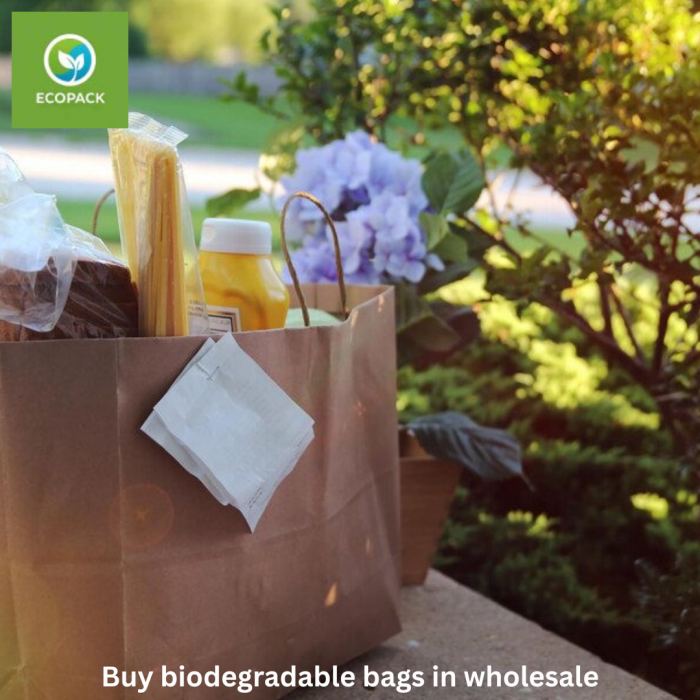 Buy biodegradable bags in wholesale with Ecopack