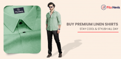 BUY PREMIUM LINEN SHIRTS – STAY COOL & STYLISH ALL DAY