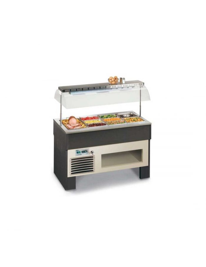 Exhibidor buffet – A pared – Baño